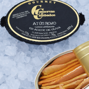 Lomos de Atún Rojo en Aceite de Oliva de Cambados