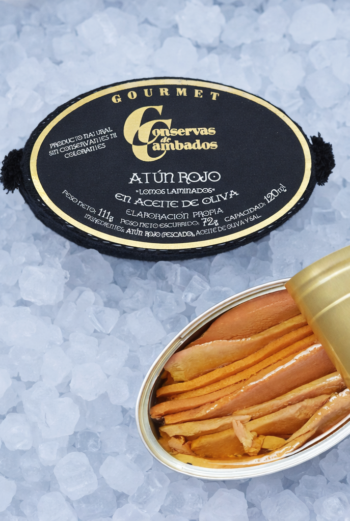 Lomos de Atún Rojo en Aceite de Oliva de Cambados