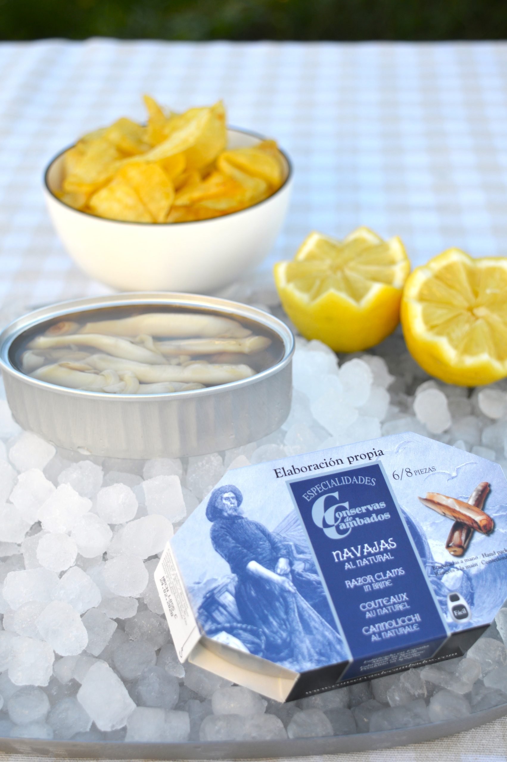 Navajas al Natural de Cambados