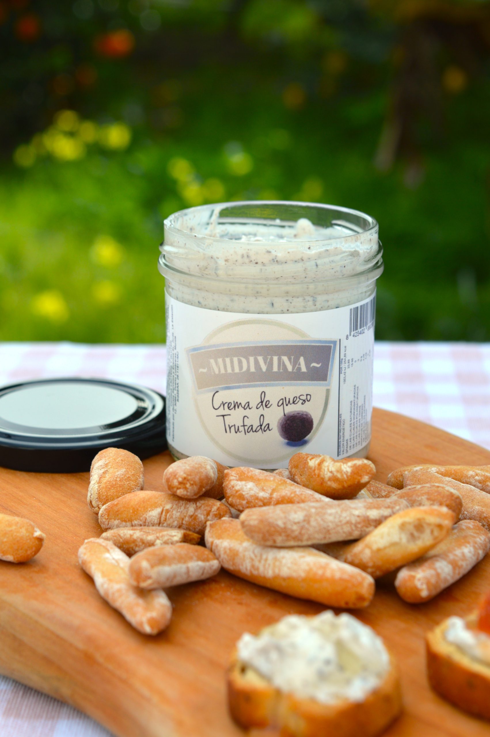 Crema de Queso Trufada Midivina