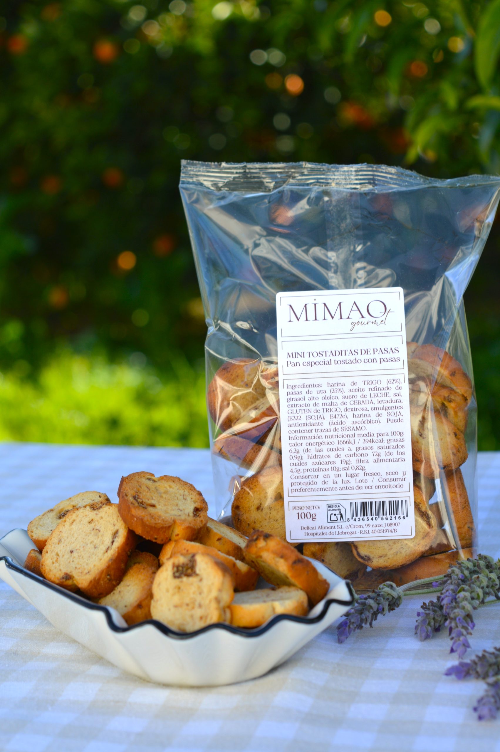 Mini Tostaditas de Pasas - Imagen 2